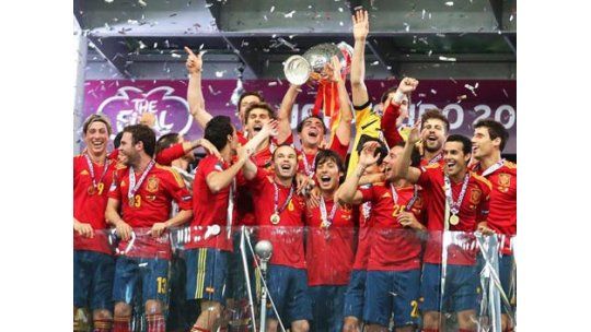 España en la cima de Europa y del mundo desde 2008 y 2010