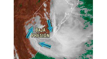 Advertencia: vientos muy fuertes y mucha lluvia para este jueves