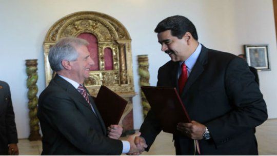 Tabare Vázquez Nicolás Maduro