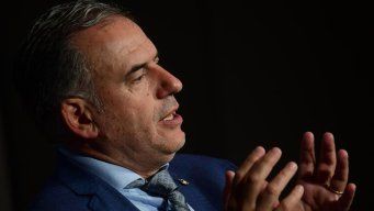 Orsi en la entrevista con Búsqueda: Foto: FocoUy