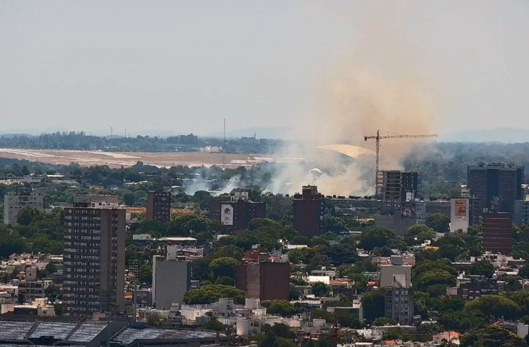 Foto: Subrayado. Imagen desde la torre de Canal 10, ubicada en Palermo.