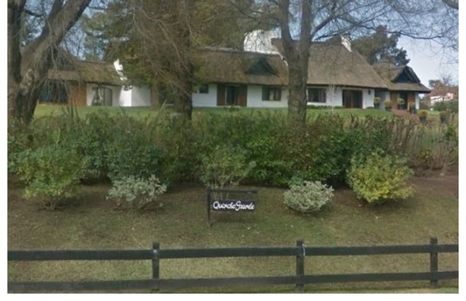 Quincho grande, parte de la finca en la que vivió González Valencia
