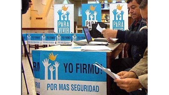 Oposición asegura que habrá plebiscito por imputabilidad