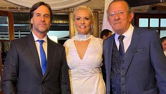 intendente caram contrajo matrimonio en artigas; lacalle pou y delgado asistieron al casamiento