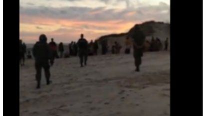 este fin de semana la armada intervino para disolver 83 aglomeraciones