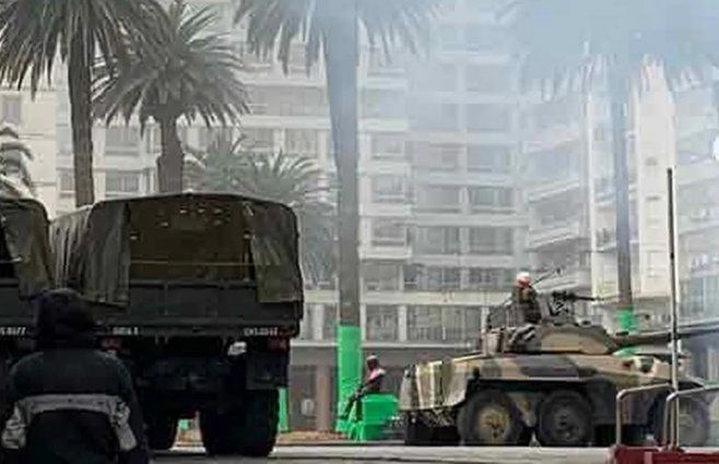 La grabación en Montevideo fue en setiembre de 2018; incluyó tanques de guerra en la plaza Independencia y en 18 de Julio.
