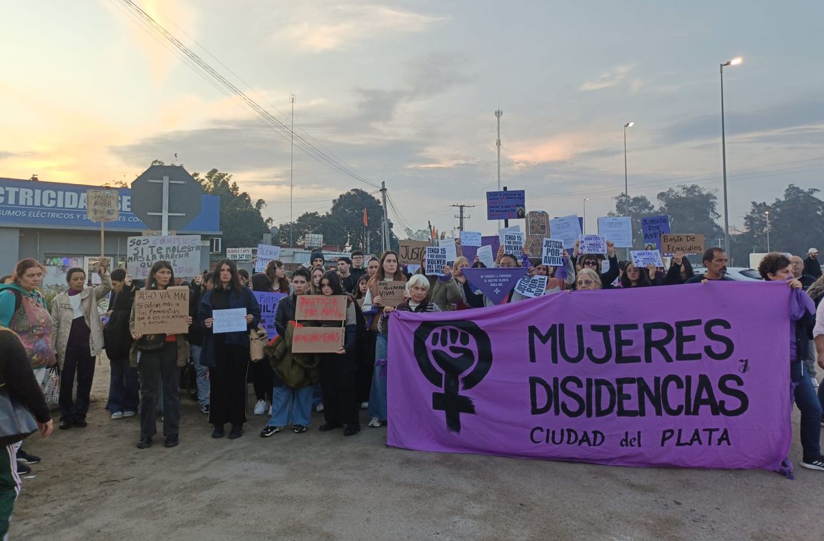 "Toda Ciudad del Plata está muy conmovida": movilización por femicidio de Avril, en reclamo de justicia