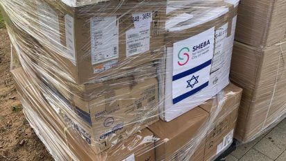el mayor hospital de israel dona equipos de cti a uruguay