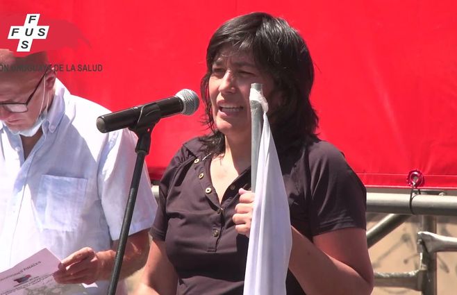 Flor Constanzo, presidenta de la Asociación de Funcionarios de Casa de Galicia