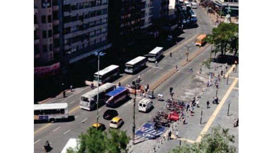 Sindicato de Pancheros cortó 18 de julio contra “acoso” de la IM