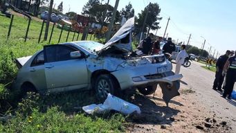 Accidente fatal en los accesos a Río Branco.&nbsp;