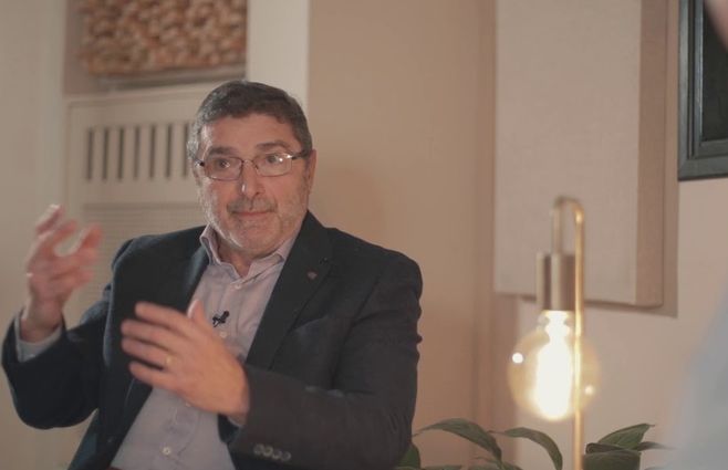 Pablo Cayota es director del Colegio Santa Elena