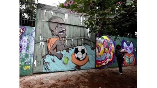 Un niño que llora de hambre, el primer viral de Copa del Mundo