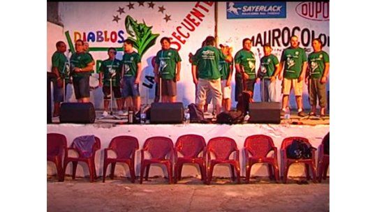 La murga Diablos Verdes prepara un nuevo carnaval