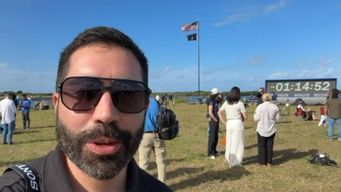 la experiencia del uruguayo invitado por la nasa para presenciar el lanzamiento de artemis ii: un sueno y una emocion