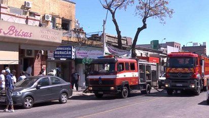 bomberos controlaron incendio en un apartamento del buceo