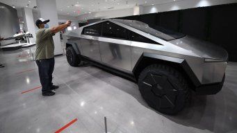 Foto: AFP. Cybertruck, vehículo creado por Tesla.