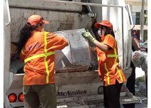 Medidas sindicales afectan recolección de basura en Montevideo