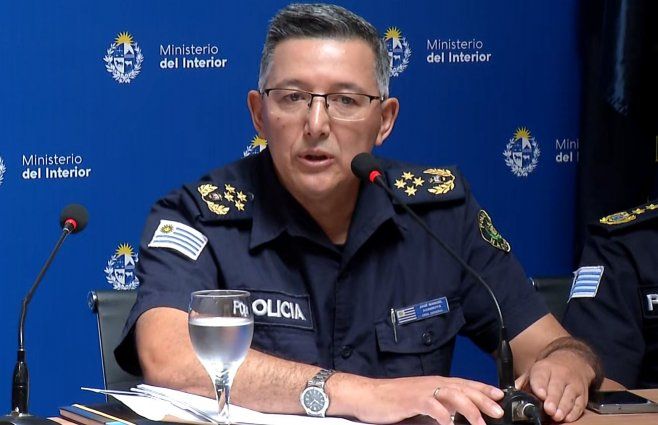 Foto: Subrayado. José Azambuya, director nacional de la Policía.
