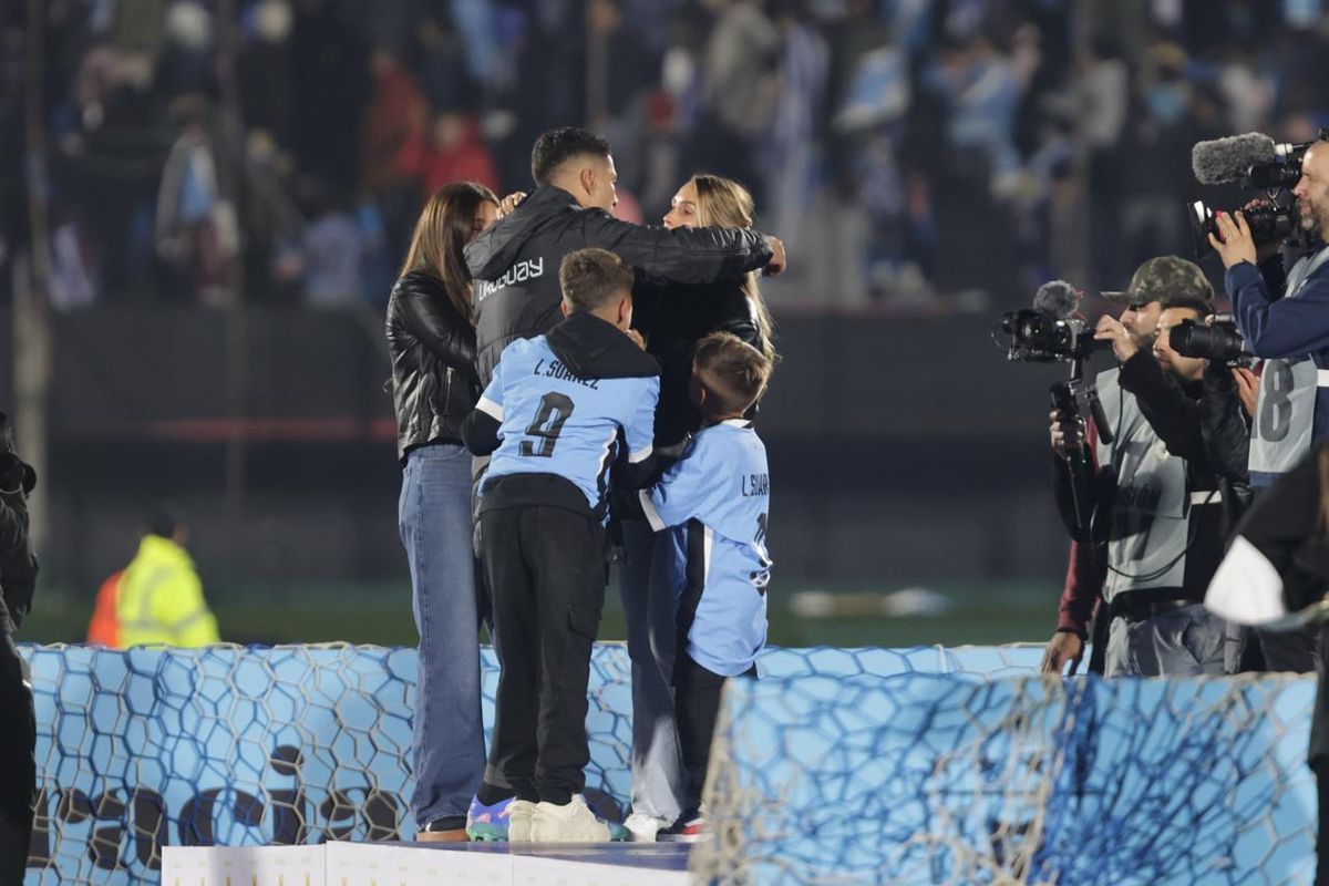 Último partido de Luis Suárez con la Celeste. Foto: Foco UY