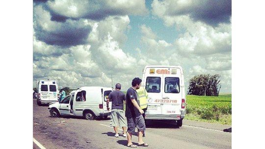 Trágico comienzo de Turismo: tres muertos en accidente en Ruta 3