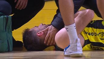 Santiago Véscovi, Peñarol. Foto: captura de pantalla de la transmisión de VTV.&nbsp;
