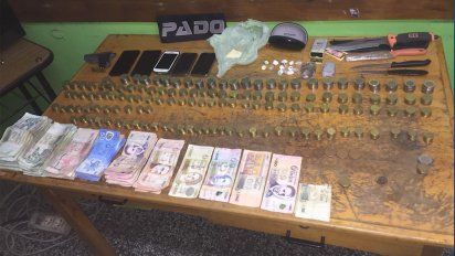 incautaron drogas, armas y dinero en la zona del parque rodo