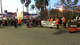 sindicato de montecon de paro en el puerto, reclama avances en negociacion