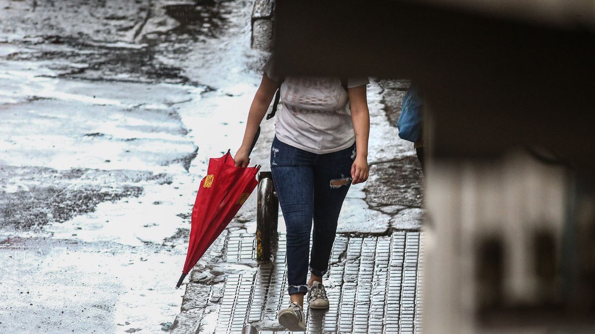 Advertencia amarilla del Inumet por tormentas puntualmente fuertes