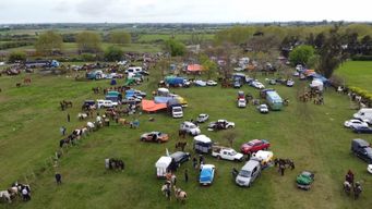 encuentro con el patriarca: la policia detuvo en ruta a dos jinetes y a un conductor alcoholizados