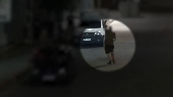 un hombre fue detenido tras realizar disparos en la via publica