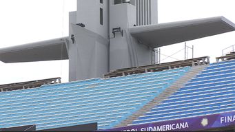 operativo de seguridad para el partido de uruguay ante venezuela: termo y mate, camisetas y zona de exclusion