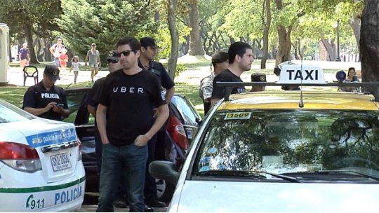 uber funcionario taxi