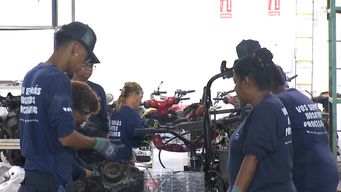 del operativo policial al reciclaje: el destino de las motos incautadas y la cooperativa que esta detras