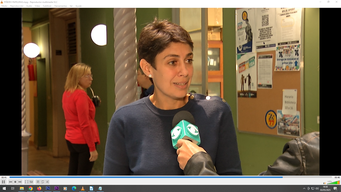 veronica pineiro se refirio a la polemica de la basura: las papeleras no resuelven el problema