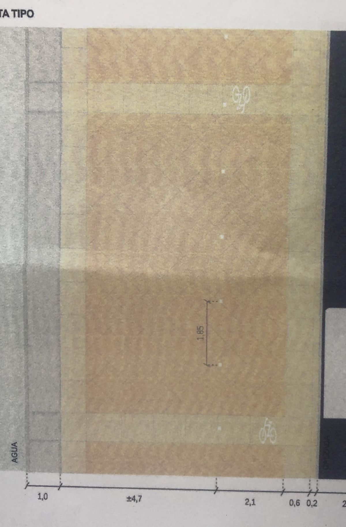 Plano del proyecto aprobado.