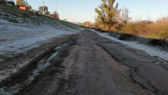 frio polar: otra manana gelida que casi llego a 6º bajo cero en carmelo y a -3,4º en mercedes