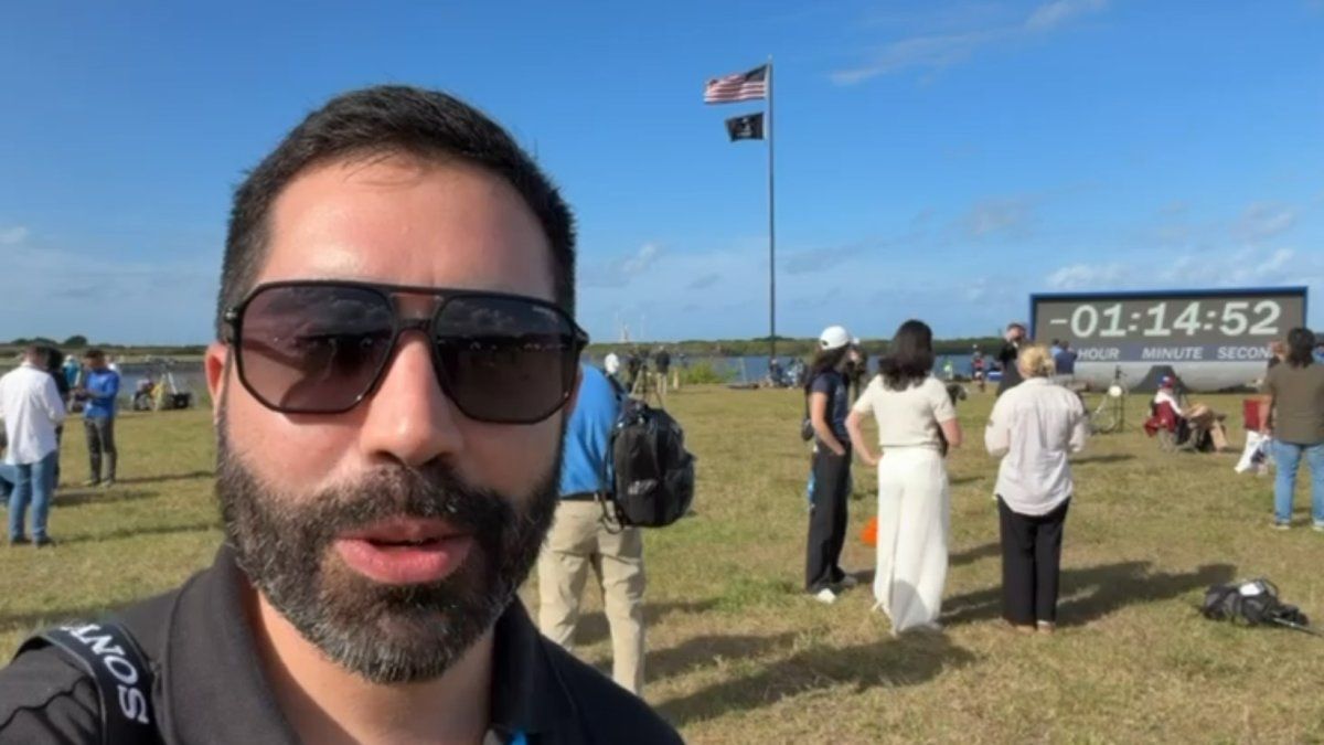 La experiencia del uruguayo invitado por la NASA para presenciar el lanzamiento de Artemis II: 