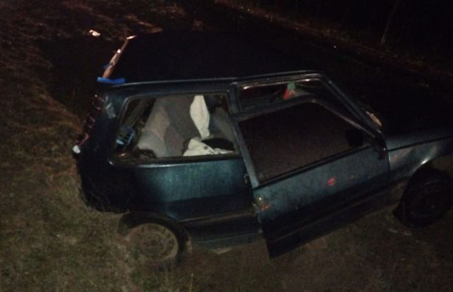 Siniestro de tránsito. Fotos: Policía Caminera.