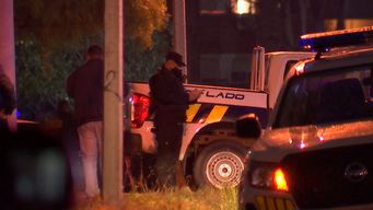 salia de la cancha tras jugar al futbol 5 y lo balearon en una pierna