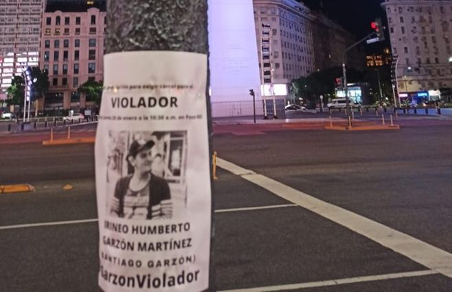Reclamos de justicia en la vía pública en Buenos Aires