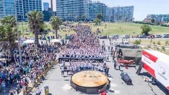 se realiza este domingo en kibon el megastrogonoff solidario de la fundacion corazoncitos
