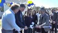 Orsi inauguró obras en el liceo de La Coronilla, que pasó a llamarse Profesora Dorley Nicodella