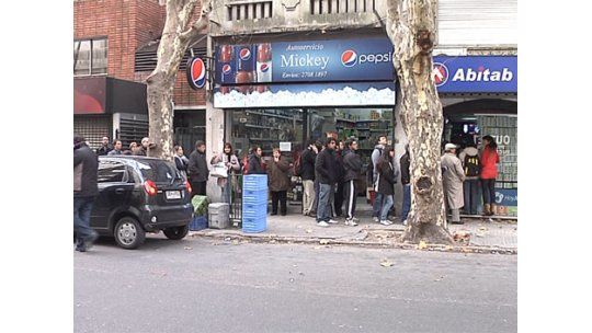 Final de la Libertadores y del Uruguayo hicieron colapsar Abitab