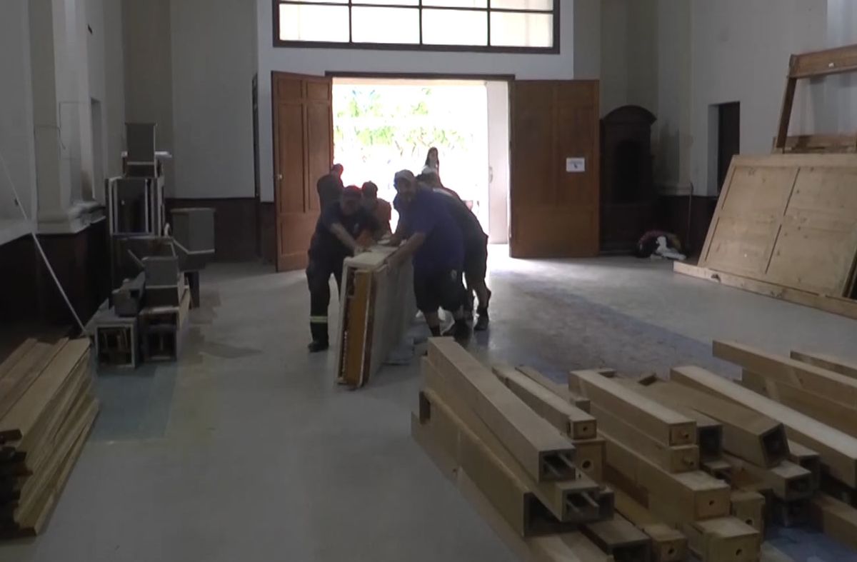 Donaron órgano de 6 toneladas a la iglesia de Rocha: es suizo, data del 1923 y tiene 1.500 tubos