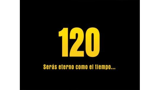Se presentó 120. Serás eterno como el tiempo