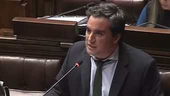 Captura de imagen de transmisión de Cámara de Representantes. Javier Radiccioni, exdiputado del PN.