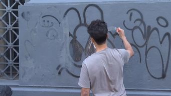 volvieron a vandalizar parte del callejon de udelar que colectivo ciudadano limpio el fin de semana