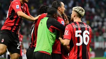 Ibra no estará hoy en el ataque milanés por una lesión en el tendón de aquiles