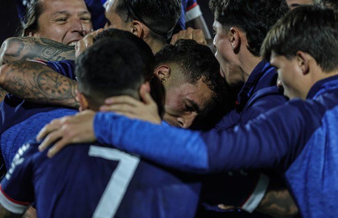 Foto: FocoUy. Nacional le ganó 2-1 a Cerro.